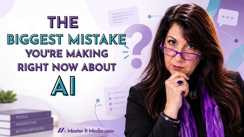 The Biggest Mistake You're Making Right Now About AI